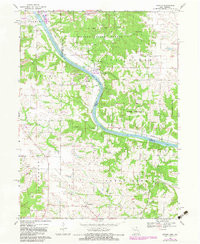 CROTON, IA-MO HISTORICAL MAP GEOPDF 7.5X