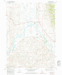 BORDER, ID-WY HISTORICAL MAP GEOPDF 7.5X