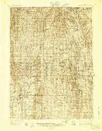 CAKEVILLE, WY HISTORICAL MAP GEOPDF 30X3