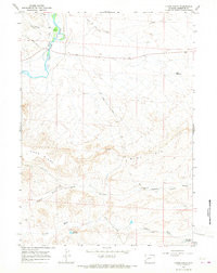 OLSEN RANCH, WY HISTORICAL MAP GEOPDF 7.