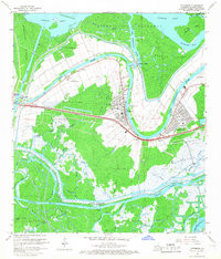 PATTERSON, LA HISTORICAL MAP GEOPDF 7.5X