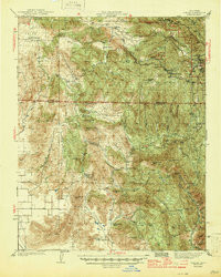 DUNLAP, CA HISTORICAL MAP GEOPDF 15X15 G