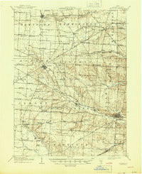 GRANVILLE, OH HISTORICAL MAP GEOPDF 15X1