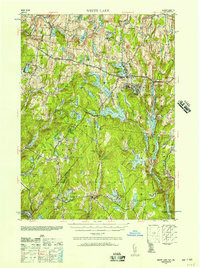 WHITE LAKE, NY-PA HISTORICAL MAP GEOPDF