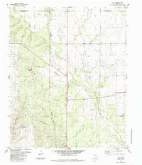 LOCO, TX HISTORICAL MAP GEOPDF 7.5X7.5 G