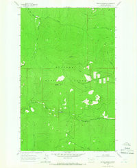 BANFIELD MOUNTAIN, MT HISTORICAL MAP GEO
