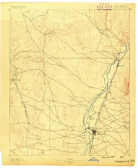 BERNALILLO, NM HISTORICAL MAP GEOPDF 30X