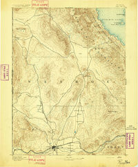 RENO, NV-CA HISTORICAL MAP GEOPDF 30X30