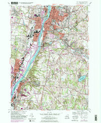 TROY SOUTH, NY HISTORICAL MAP GEOPDF 7.5