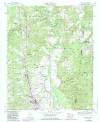 BELMONT, MS-AL HISTORICAL MAP GEOPDF 7.5