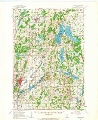 CAMBRIDGE, MN HISTORICAL MAP GEOPDF 15X1