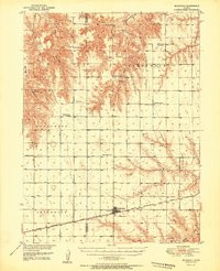 MCDONALD, KS HISTORICAL MAP GEOPDF 15X15