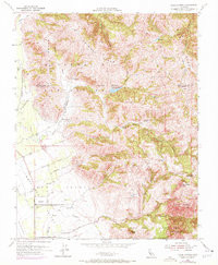 THREE SISTERS, CA HISTORICAL MAP GEOPDF