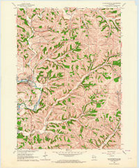 BLANCHARDVILLE, WI HISTORICAL MAP GEOPDF