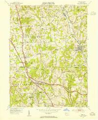 MARS, PA HISTORICAL MAP GEOPDF 7.5X7.5 G