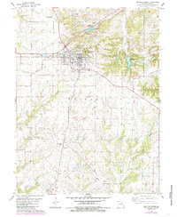 BOWLING GREEN, MO HISTORICAL MAP GEOPDF