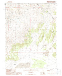 KIRKWOOD SPRING, CA-NV HISTORICAL MAP GE