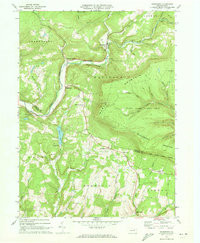 SONESTOWN, PA HISTORICAL MAP GEOPDF 7.5X