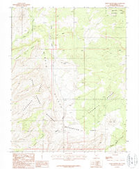 HORSE PASTURE MESA, UT HISTORICAL MAP GE