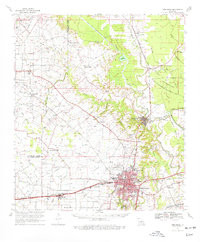 OPELOUSAS, LA HISTORICAL MAP GEOPDF 15X1