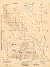 CADIZ VALLEY, CA HISTORICAL MAP GEOPDF 1