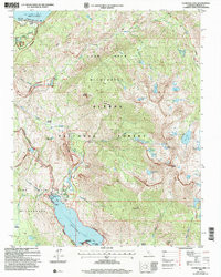 FLORENCE LAKE, CA HISTORICAL MAP GEOPDF