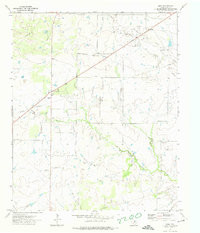 DEAN, TX HISTORICAL MAP GEOPDF 7.5X7.5 G