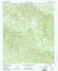 GASTON, AL HISTORICAL MAP GEOPDF 7.5X7.5