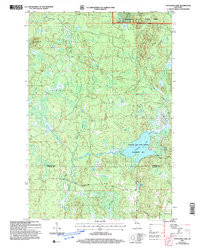 TOTAGATIC LAKE, WI HISTORICAL MAP GEOPDF