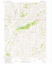 BENTON, IA HISTORICAL MAP GEOPDF 7.5X7.5