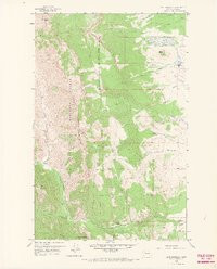 CAVE MOUNTAIN, MT HISTORICAL MAP GEOPDF