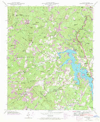 GLENVILLE, NC HISTORICAL MAP GEOPDF 7.5X