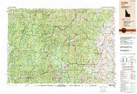 CHALLIS, ID HISTORICAL MAP GEOPDF 1X2 GR
