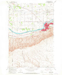 PROSSER, WA HISTORICAL MAP GEOPDF 7.5X7.