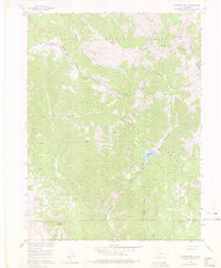 HYANNIS PEAK, CO HISTORICAL MAP GEOPDF 7