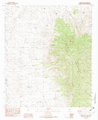 ANIMAS PEAK, NM HISTORICAL MAP GEOPDF 7.