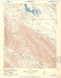CALIENTE MOUNTAIN, CA HISTORICAL MAP GEO