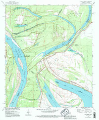 EAGLE BEND, MS-LA HISTORICAL MAP GEOPDF