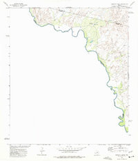 BENNETT RANCH, TX HISTORICAL MAP GEOPDF