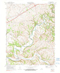 MAUD, KY HISTORICAL MAP GEOPDF 7.5X7.5 G