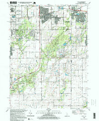 DYER, IN-IL HISTORICAL MAP GEOPDF 7.5X7.