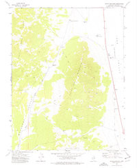 DUTCH JOHN MOUNTAIN, NV HISTORICAL MAP G