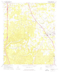 HANCEVILLE, AL HISTORICAL MAP GEOPDF 7.5