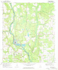 GORDON, AL-GA HISTORICAL MAP GEOPDF 7.5X