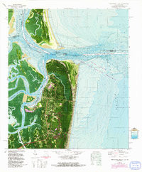 FERNANDINA BEACH, FL-GA HISTORICAL MAP G