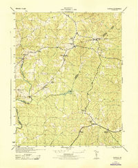 CLAYVILLE, VA HISTORICAL MAP GEOPDF 7.5X