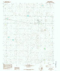 SMYER, TX HISTORICAL MAP GEOPDF 7.5X7.5