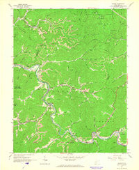 RACINE, WV HISTORICAL MAP GEOPDF 7.5X7.5