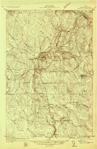 ASHLAND, ME HISTORICAL MAP GEOPDF 15X15