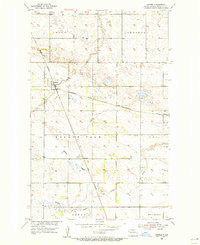 OMEMEE, ND HISTORICAL MAP GEOPDF 7.5X7.5